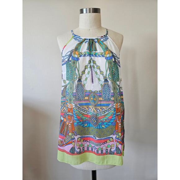 NWT Taka Beach Jade Top in Paris Lime, Size M - Picture 1 of 8